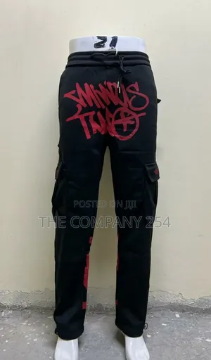 Quality Casual Heavy Side Pocket Cargo Minus Two Sweatpants