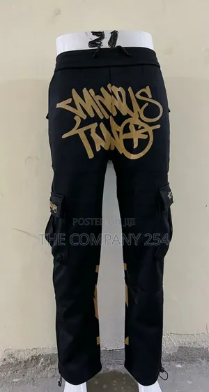 Quality Casual Heavy Side Pocket Cargo Minus Two Sweatpants