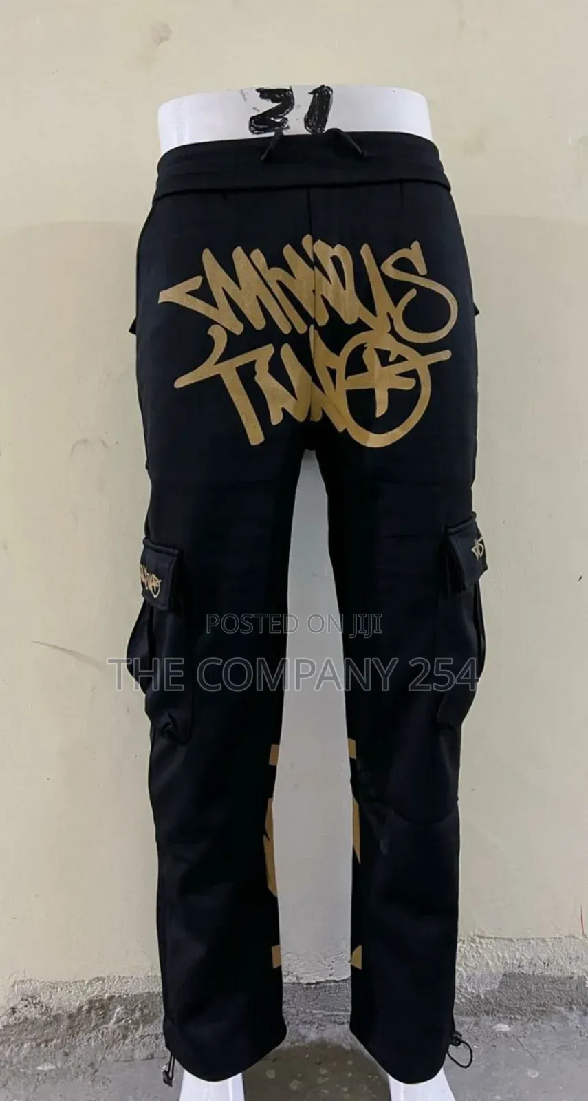 Quality Casual Heavy Side Pocket Cargo Minus Two Sweatpants