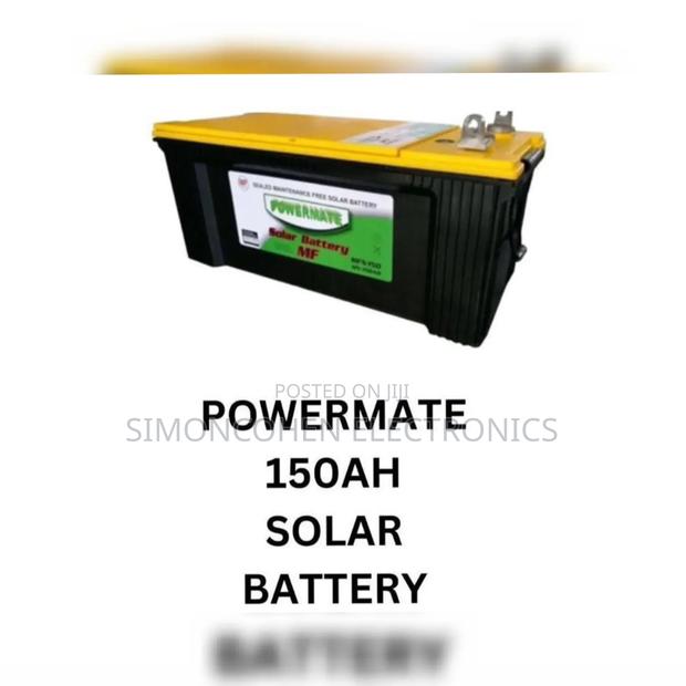 Heavy Duty Powermate 150ah Solar Battery - main view