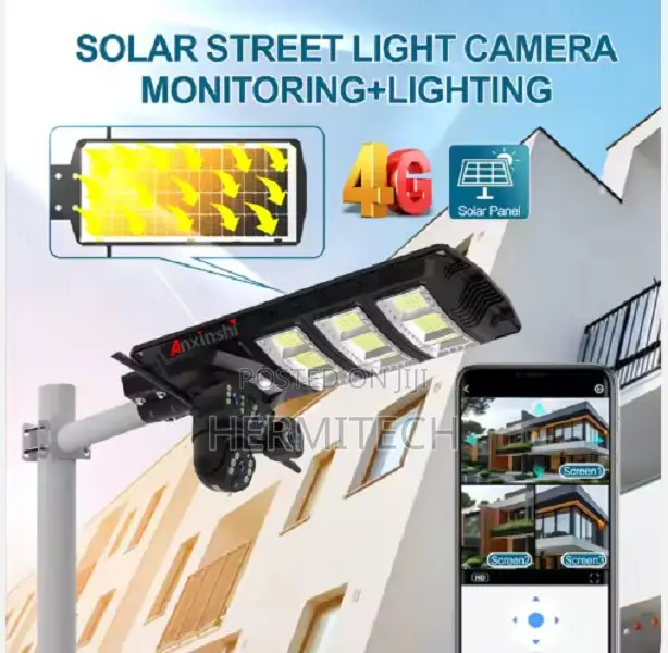 Street Camera 4g Solar PTZ Outdoor
