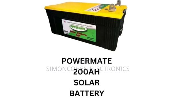 Durable Powermate Solar Battery 200ah - main view