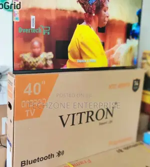 Vitron (Htc4068fs) 40" Inch Flameless Smart Android Tv