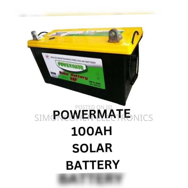 High Quality 100ah Solar Battery - main view