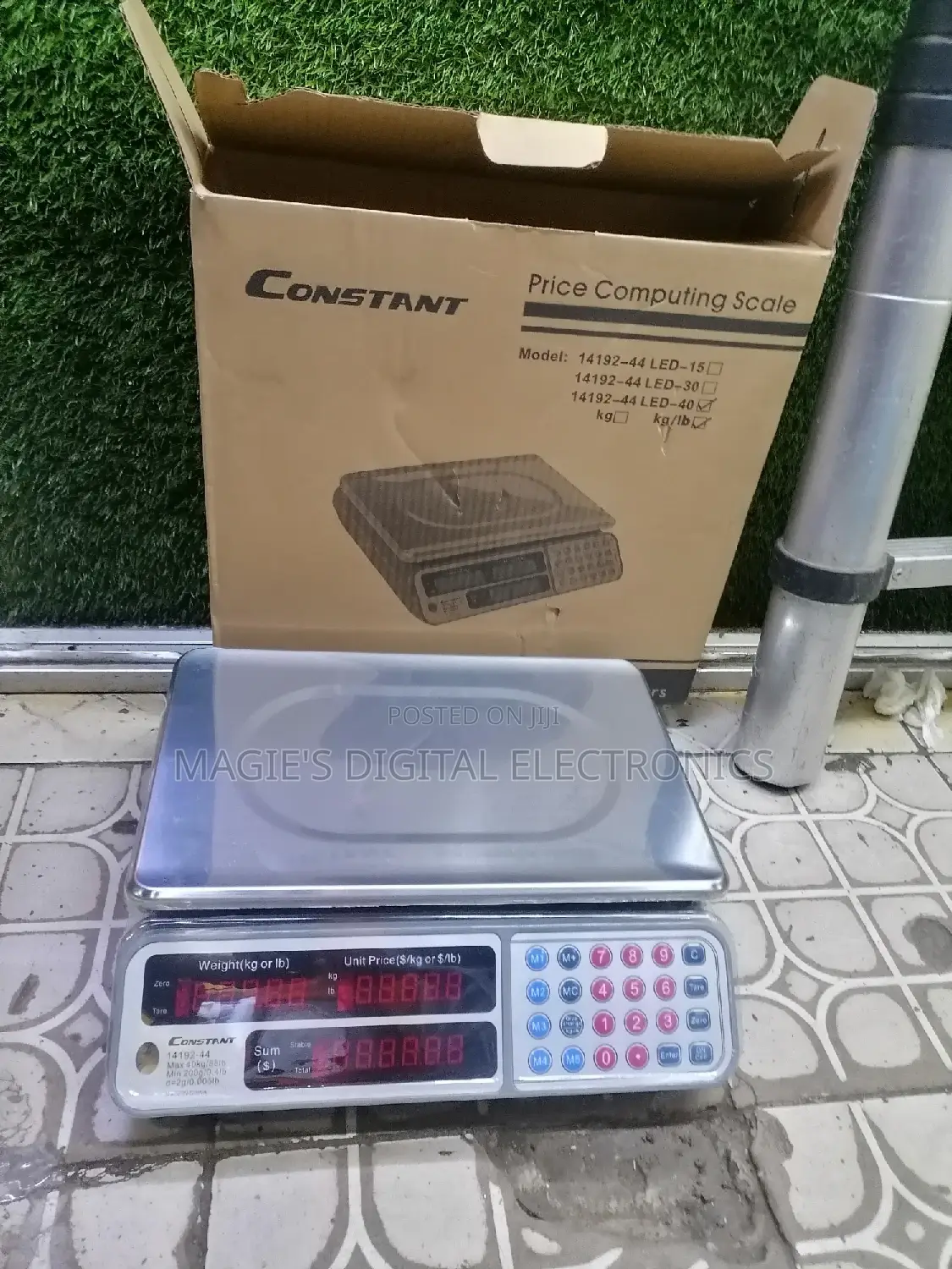 Highly Recommend 40kg Constant Weighing Scale Flat