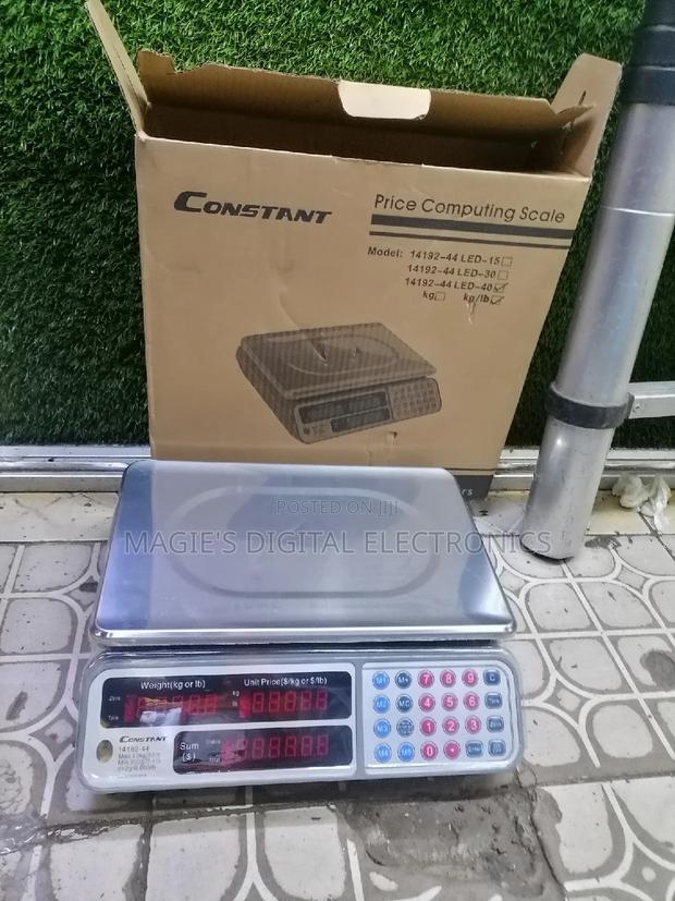 Highly Recommend 40kg Constant Weighing Scale Flat