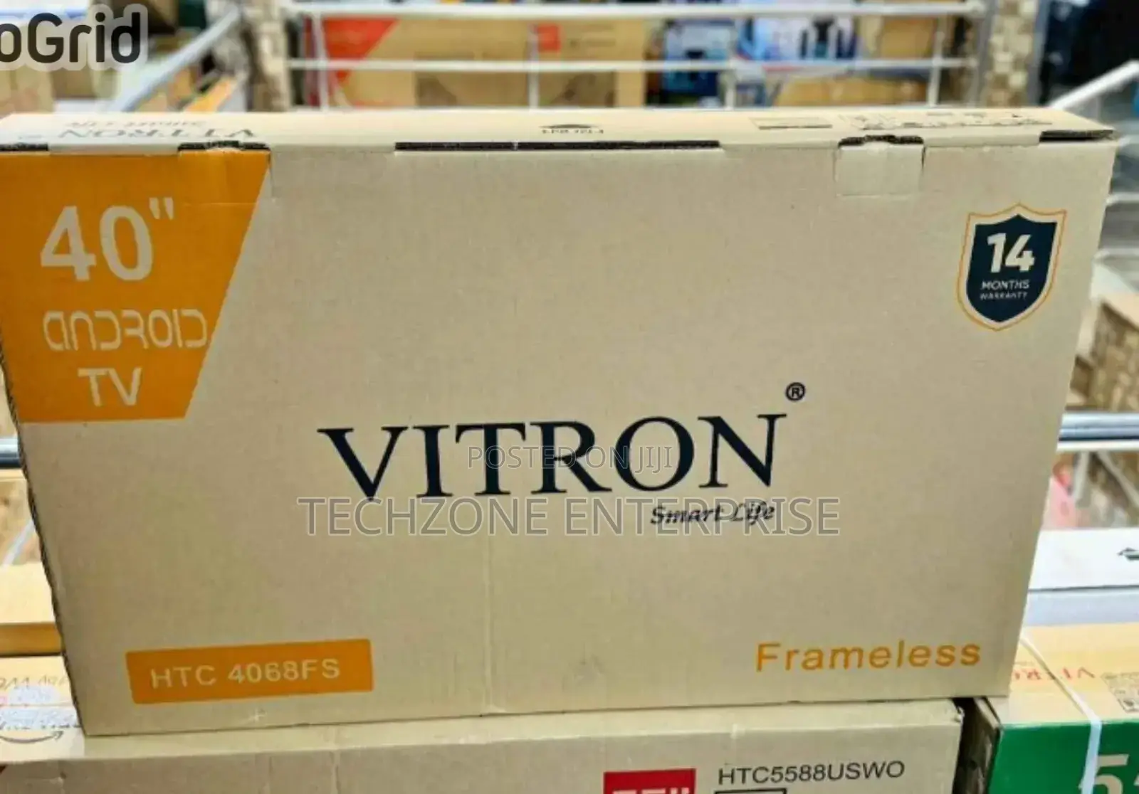 Vitron 40" Inch Smart Android Led Hd Tv (Htc4068fs)