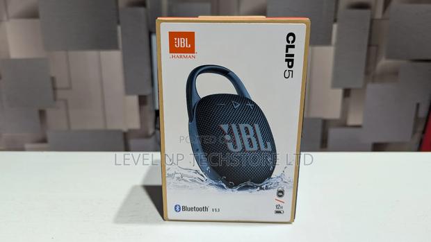 JBL Clip 5 Portable Bluetooth Speaker (Black)