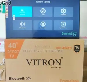 Vitron (Htc4068fs) 40" Smart Android Tv Inbuilt Decorder