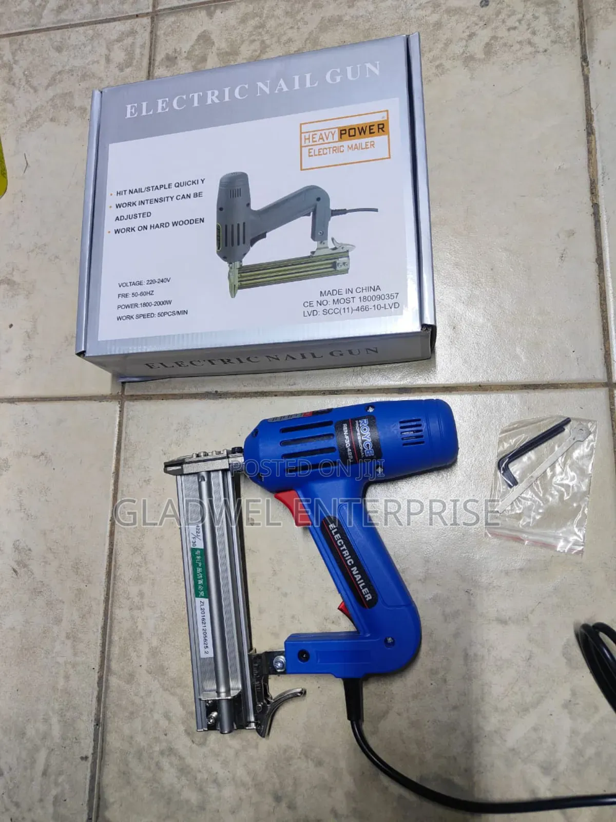 Royce Electric Nail Gun 1800watts
