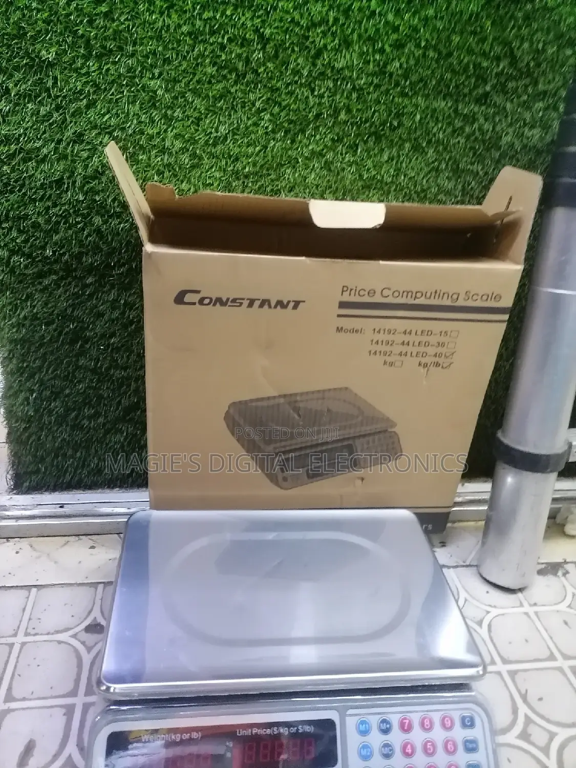 High Standard 40kg Constant Weighing Scale Flat