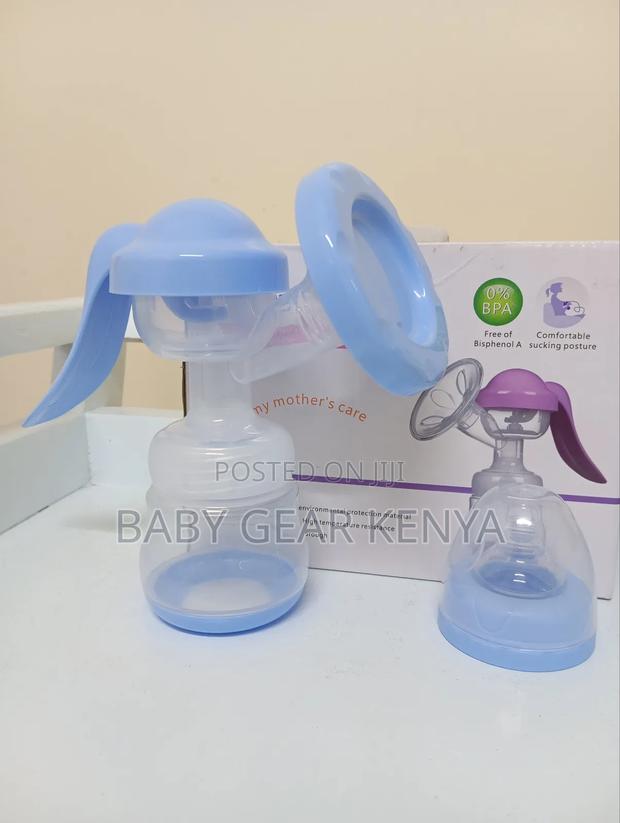 Blue Manual Breast Pump - thumbnail 4