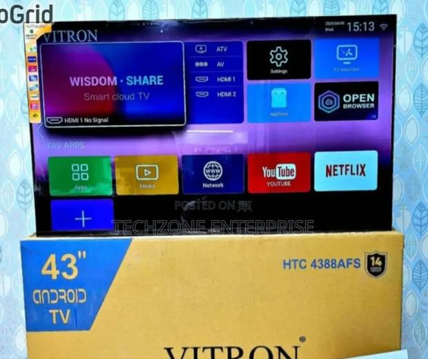 Vitron 43" Full Hd Smart Android Tv Multiple Connectivity; - main view