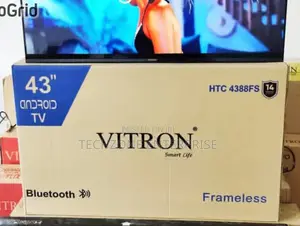 Vitron 43 Inch Flameless Smart Tv With Warranty