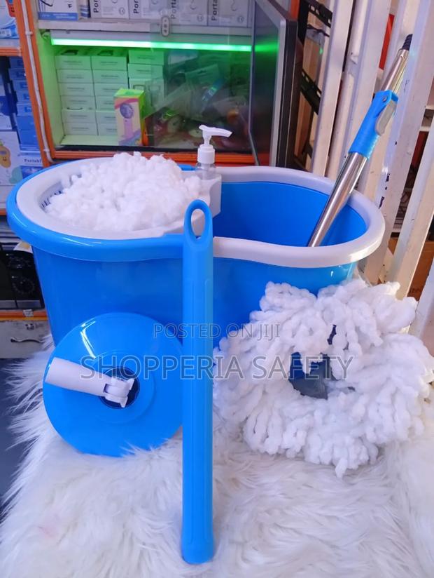 Spin Mop Set- Blue - main view