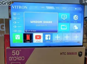 Vitron Htc5068us 50′′ Inch Smart Android Flameless Tv