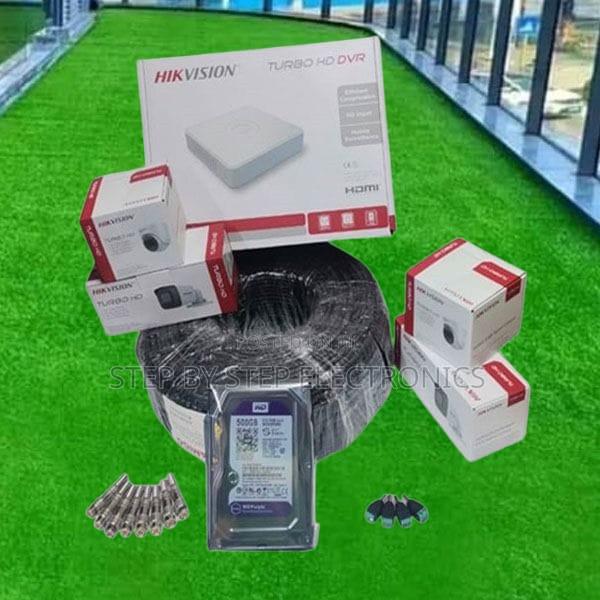 Dome and Bullets Hikvision 4 1080p CCTV Cameras Full Package - main view
