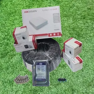 Easy to Install Hikvision 4 1080p CCTV Cameras Full Package