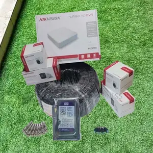 Plug and Play Hikvision 4 1080p CCTV Cameras Full Package