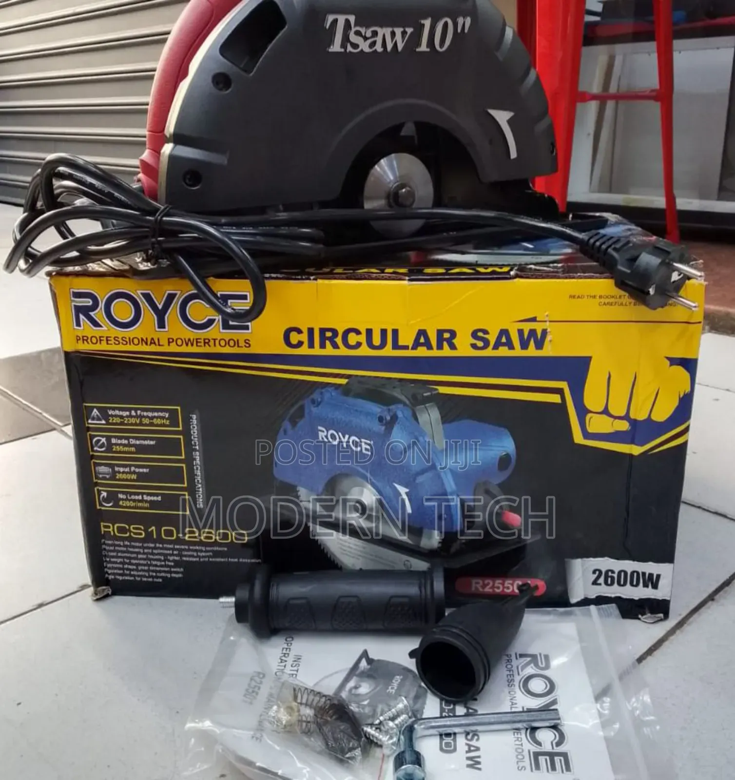 Original 1200watts Powerful Circularsaw Royce