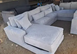 Gray 9 Seater U Seat Sofa
