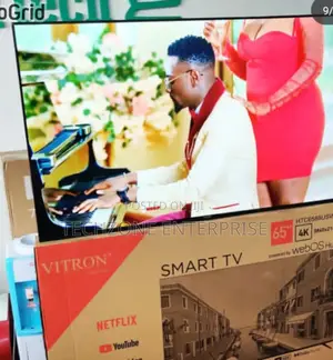 Vitron 65" Inch Smart Uhd Flameless Webos Tv
