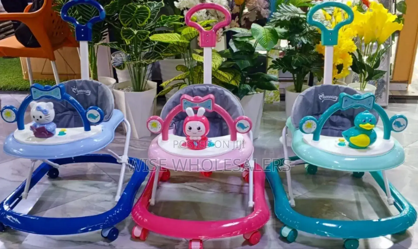 Baby Walker With Push Handle & Melody