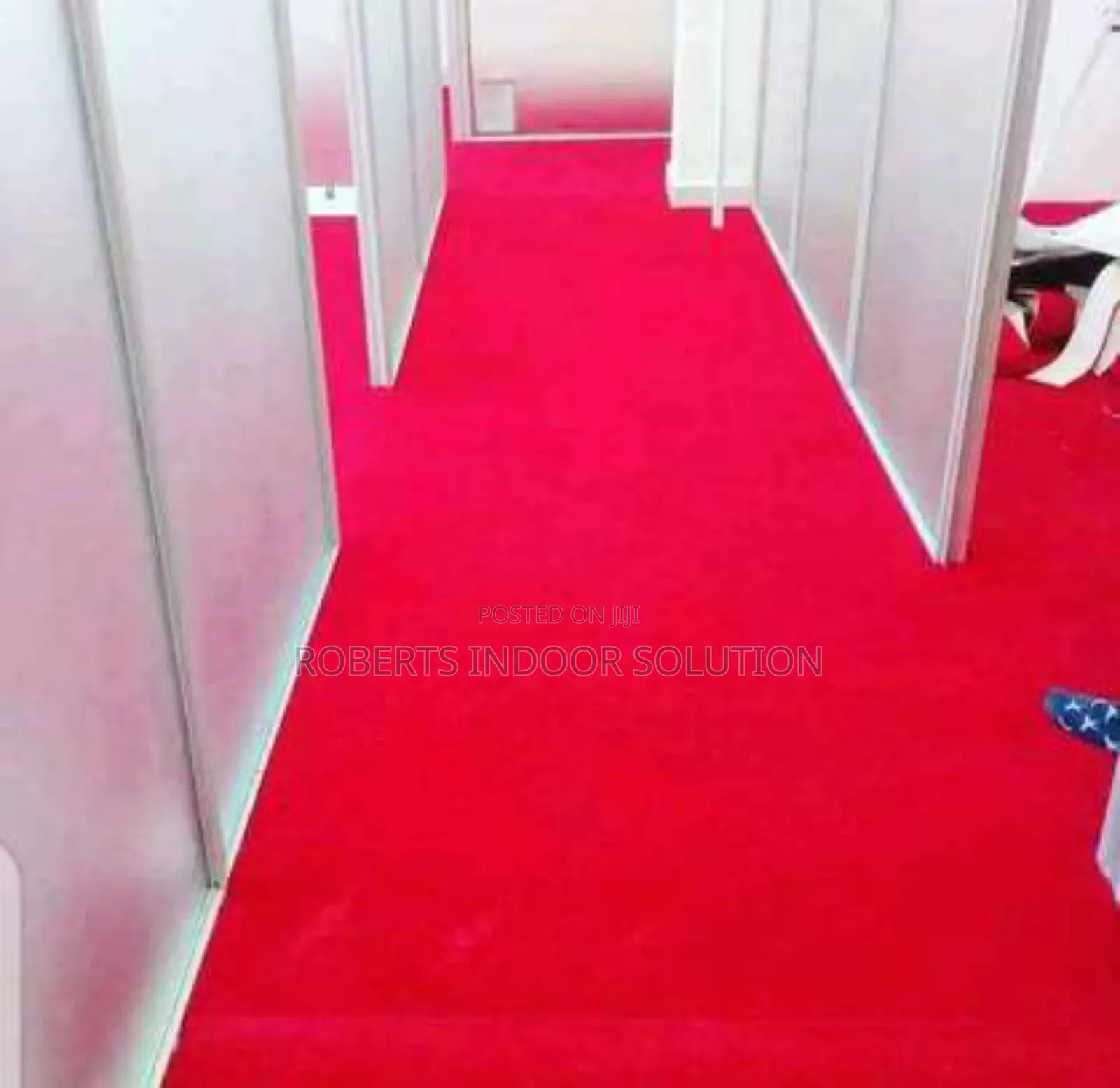 Decor Upgrade? Choose Red Delta 4mm Carpet - Easy Install