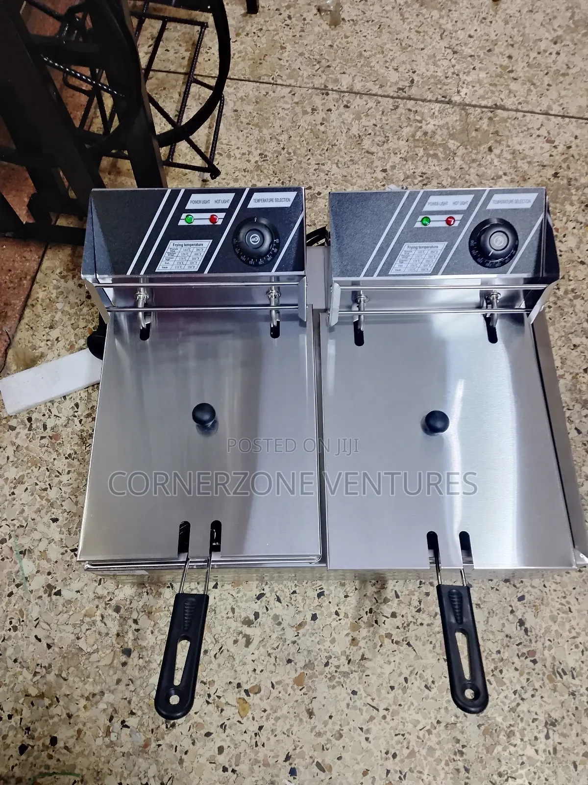 Double Deep Fryer / Chips Fryer