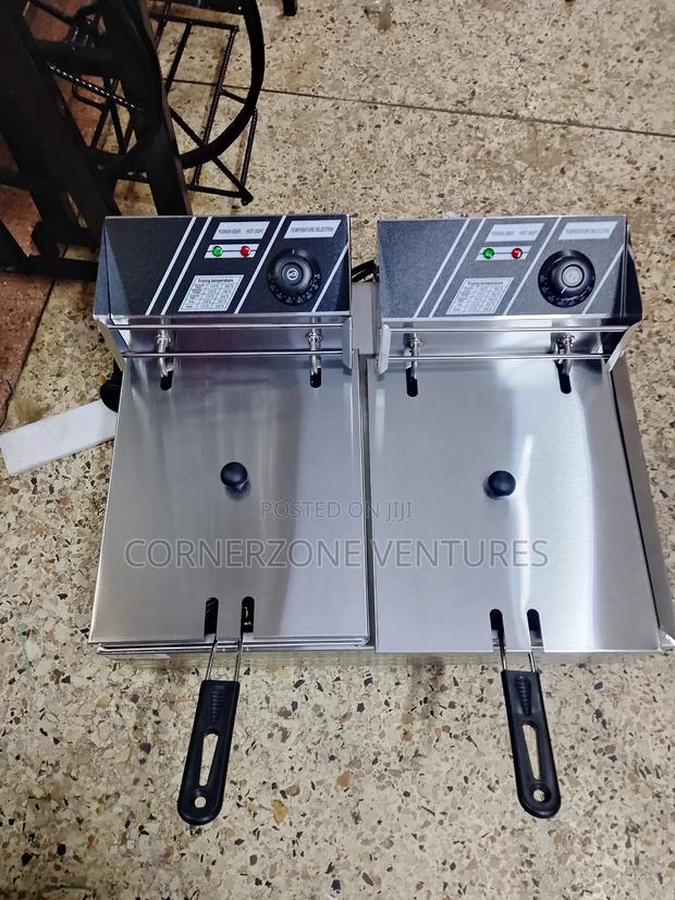 Double Deep Fryer / Chips Fryer - thumbnail 2