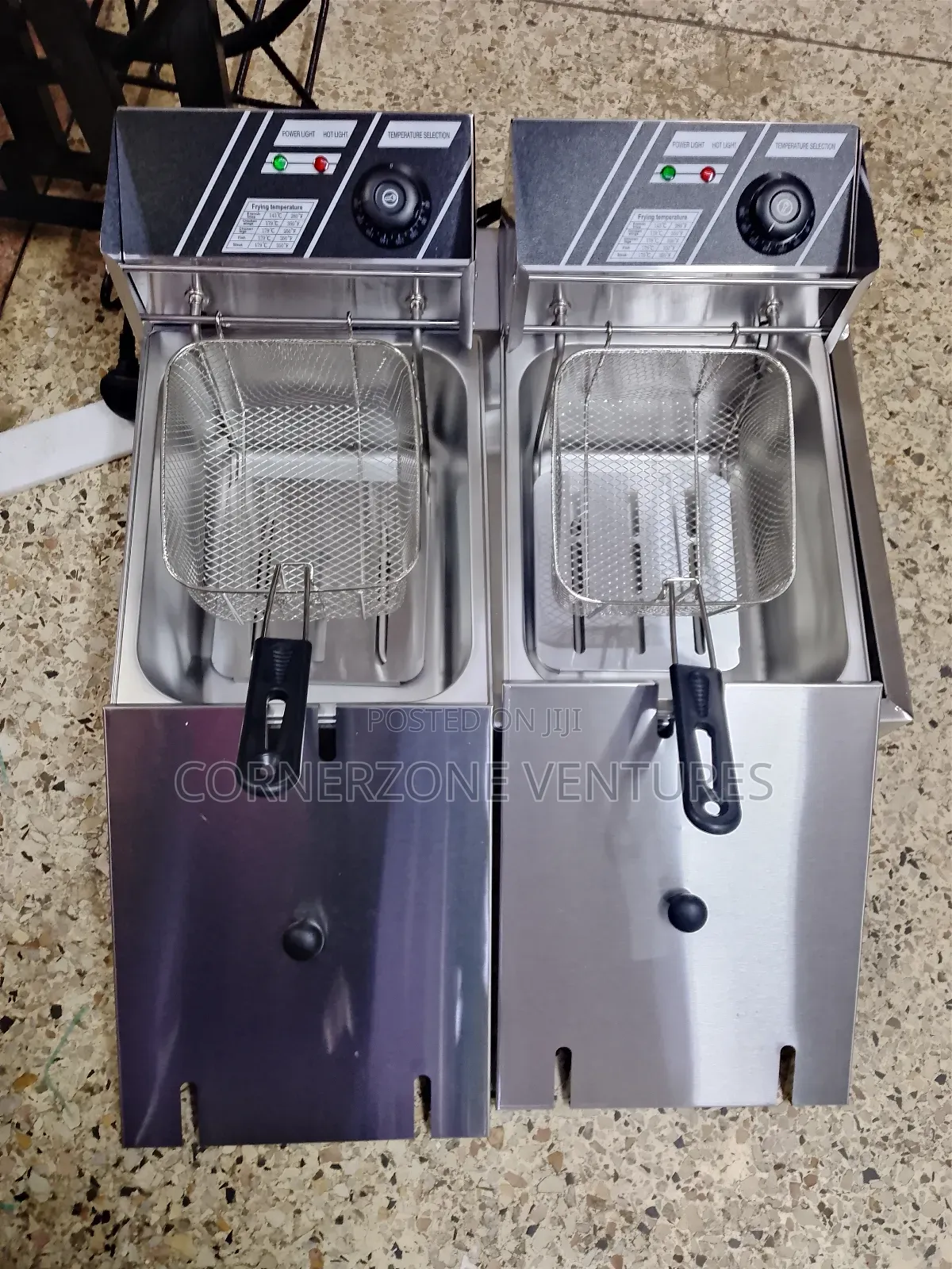 Double Deep Fryer / Chips Fryer