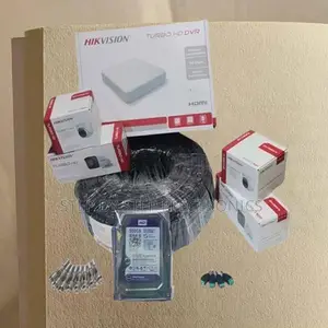 Weatherproof Hikvision 4 1080p Full Hd CCTV Cameras Full Kit