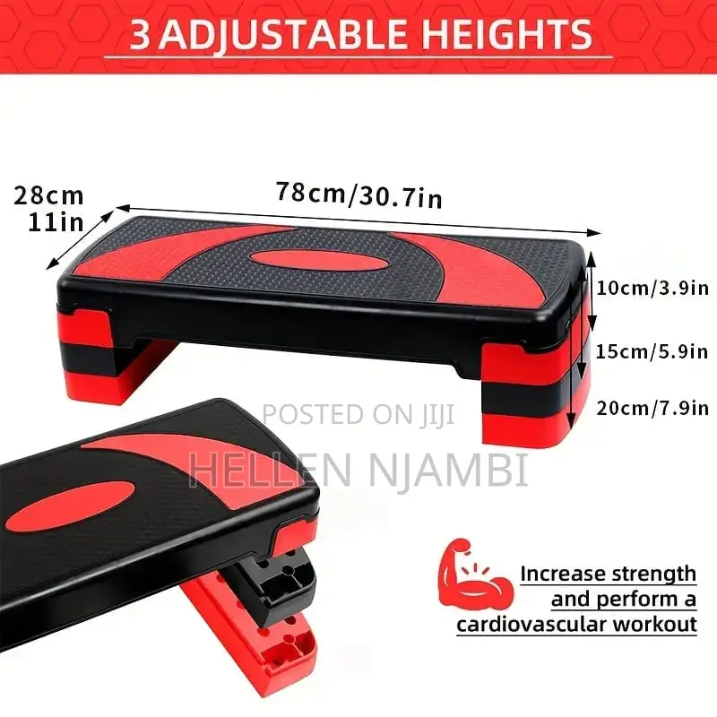 Adjustable Aerobic Steps Board