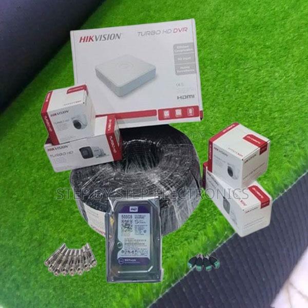 Ir Capability Hikvision 4 1080p CCTV Cameras Full Package - main view