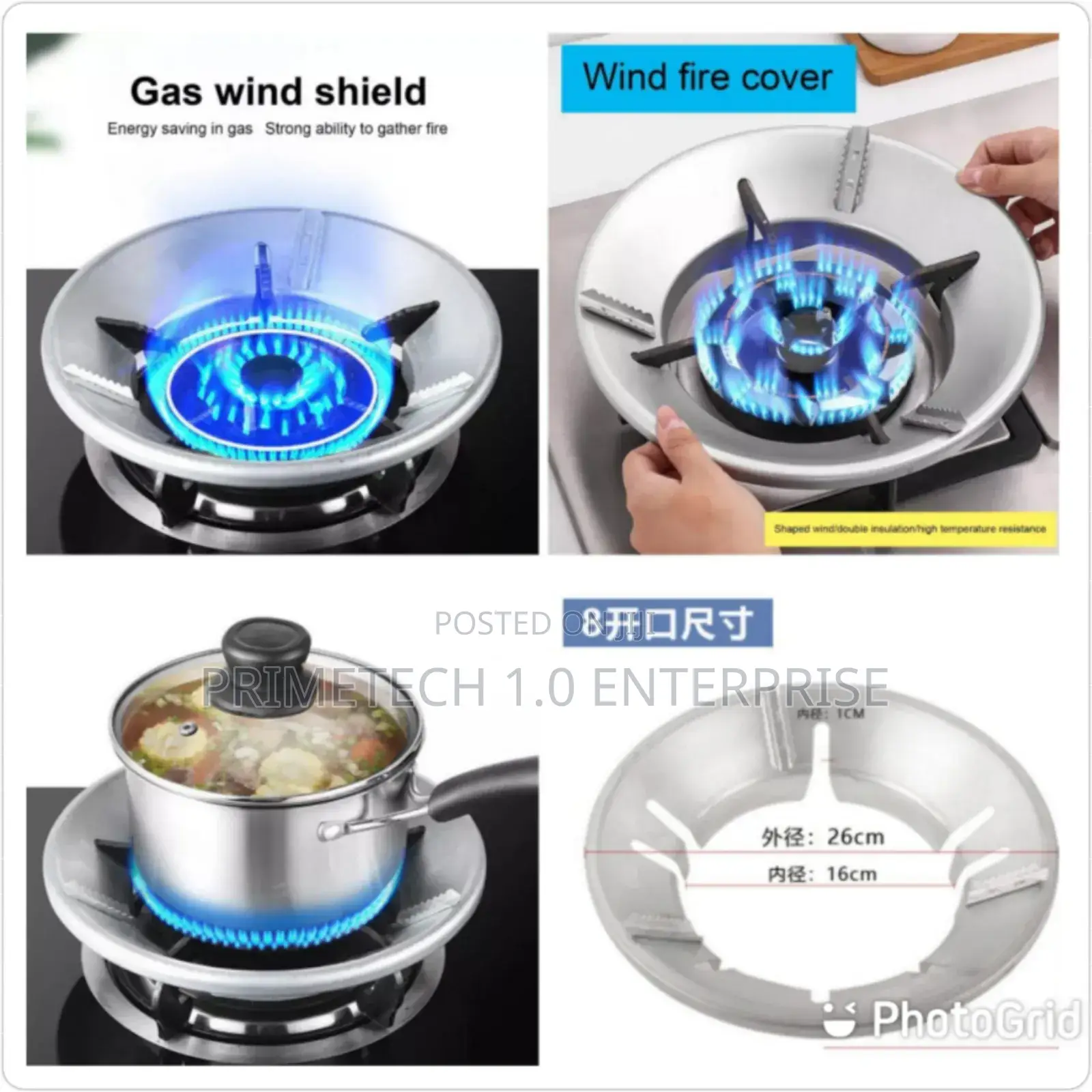 Gas Wind Shield