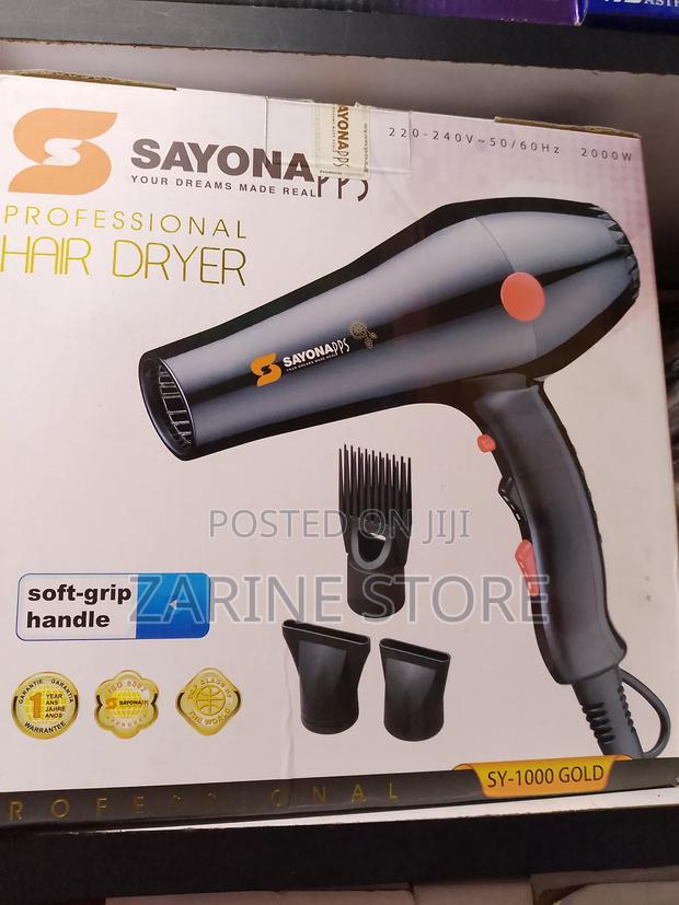 2000w Sayona Hair Blowdry With Soft Grip Handle - main view