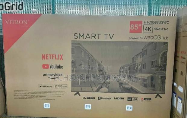 Vitron 85" Inch Smart Webos Tv Multiple Ports