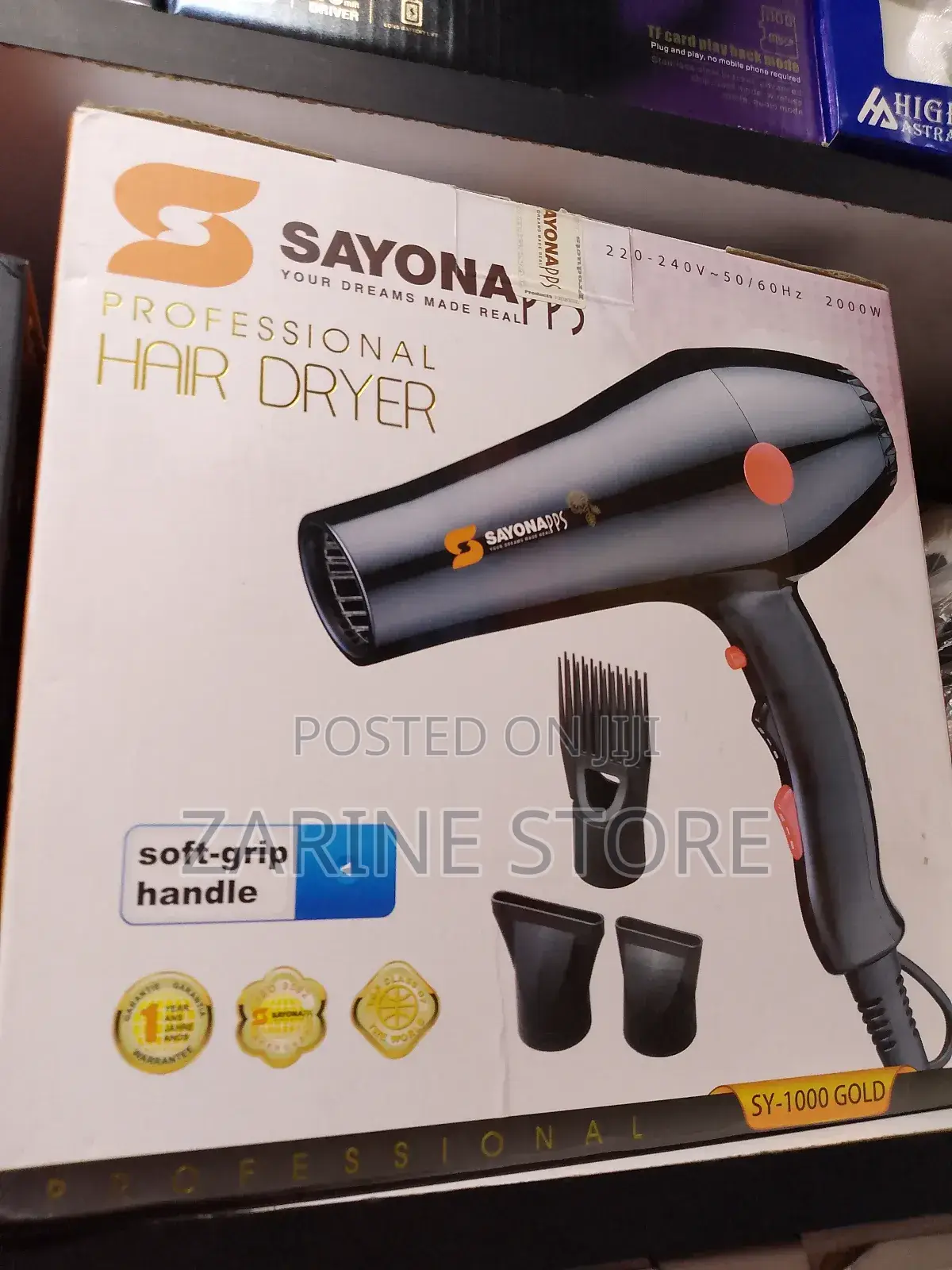 Hair Dryer Sayona 2000w 220-240v Hair Blowdry