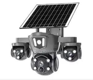 V360pro 2mp Hd Wifi 4g Solar Powered Camera Triple Camera