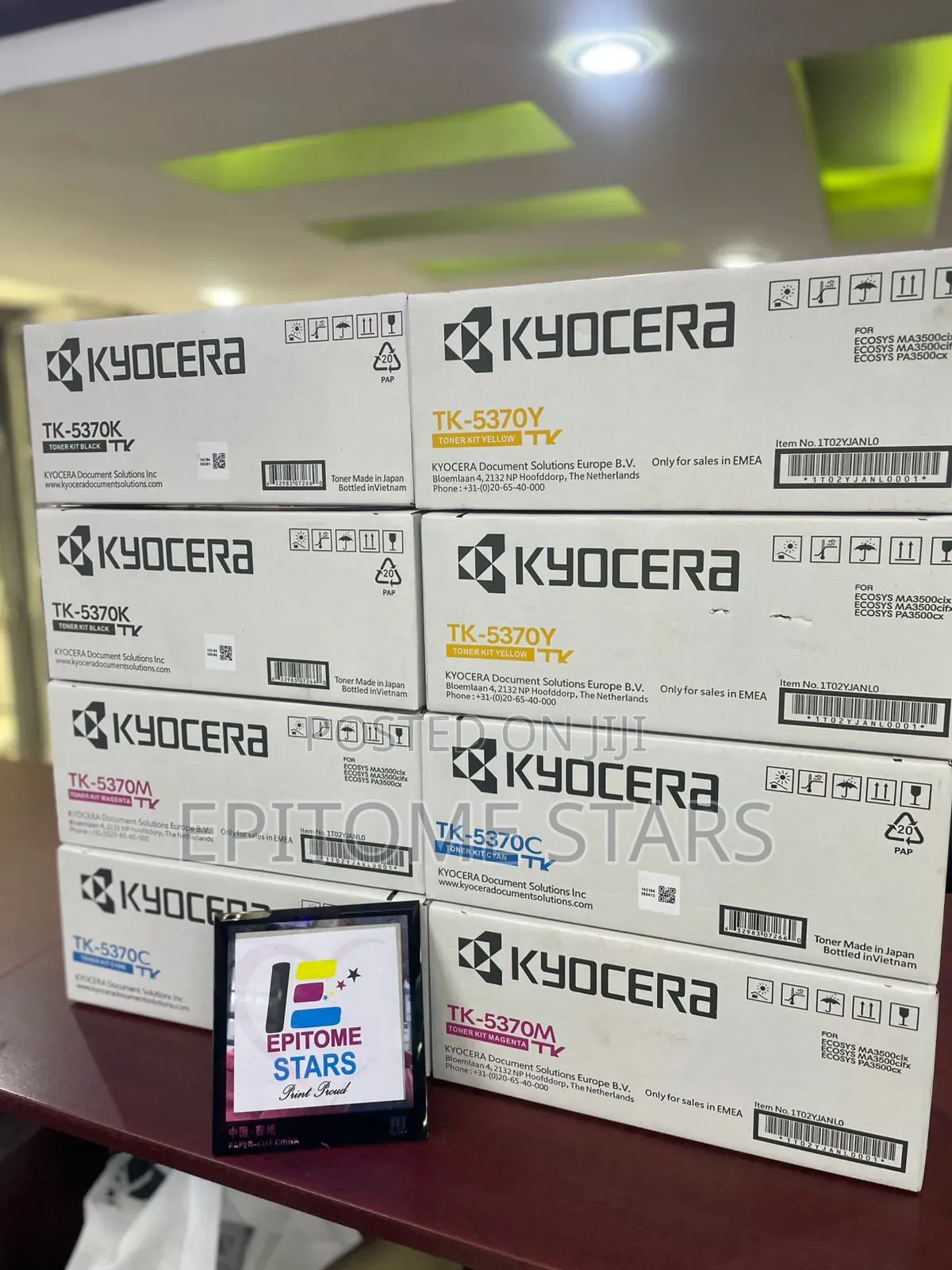 Kyocera Ecosys Ma3500cix Toner Tk 5370 Yield Upto 7,000