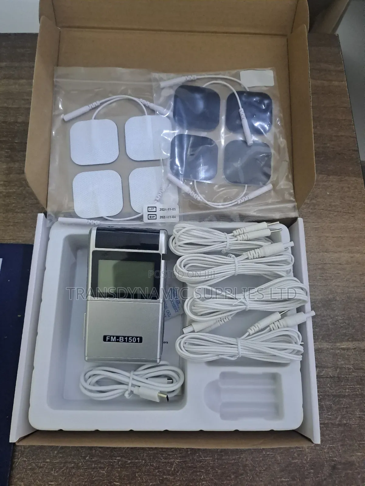 4-Channel Electronic Pulse Massager