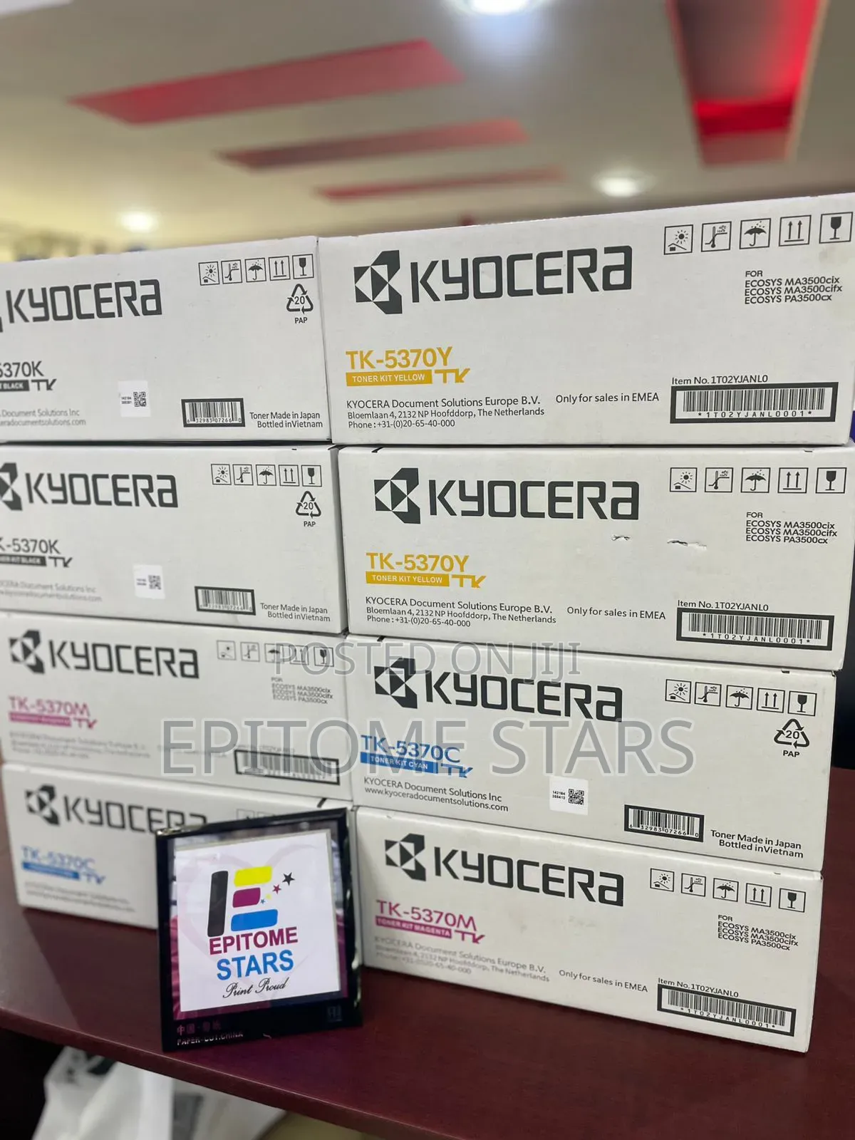 Kyocera Ecosys Ma3500cifx Toner Tk5370 Yield Above 7,000