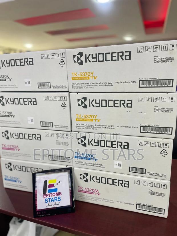 Kyocera Ecosys Ma3500cifx Toner Tk5370 Yield Above 7,000