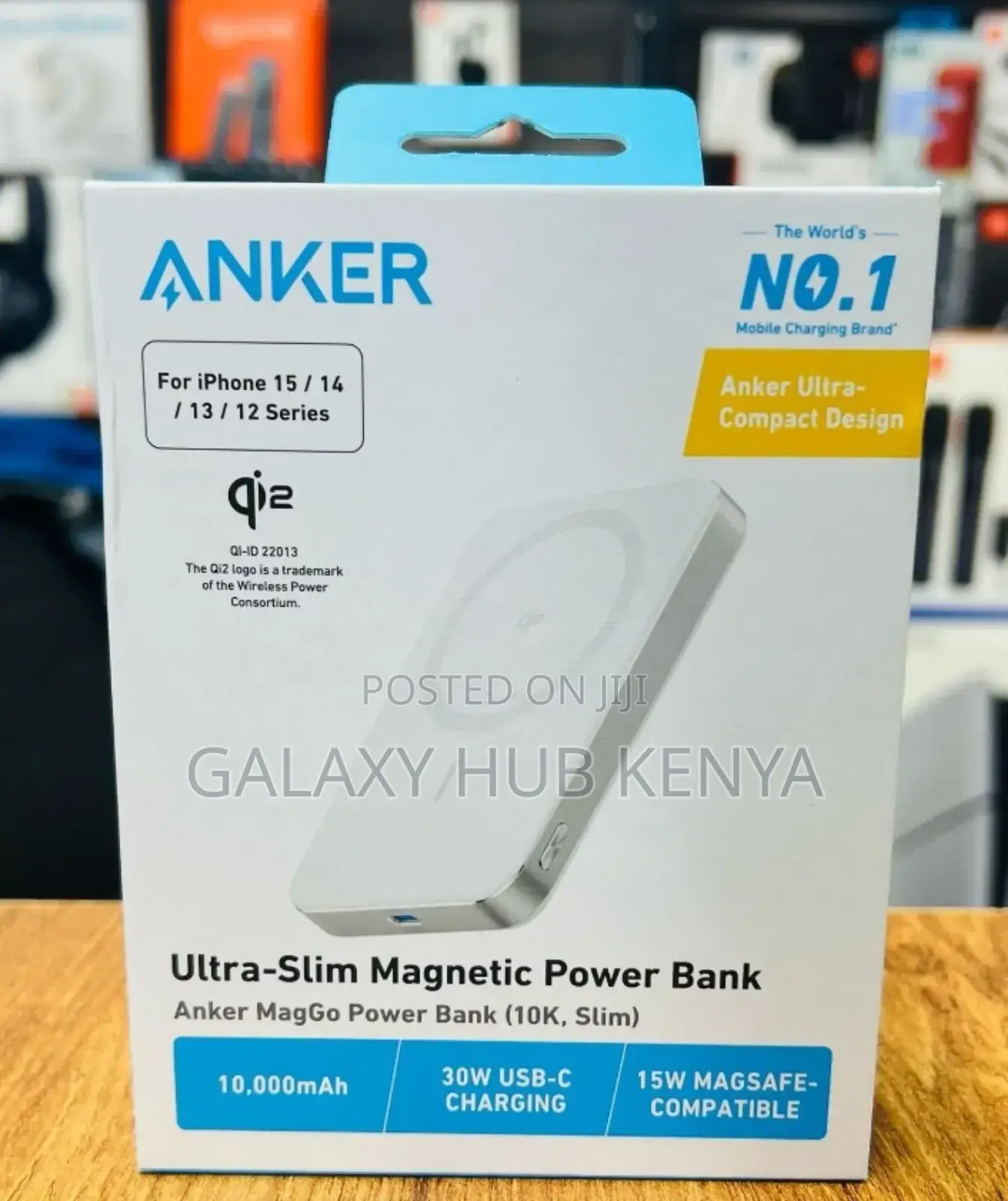 Anker Maggo Power Bank (Slim, Magsafe-Compatible)