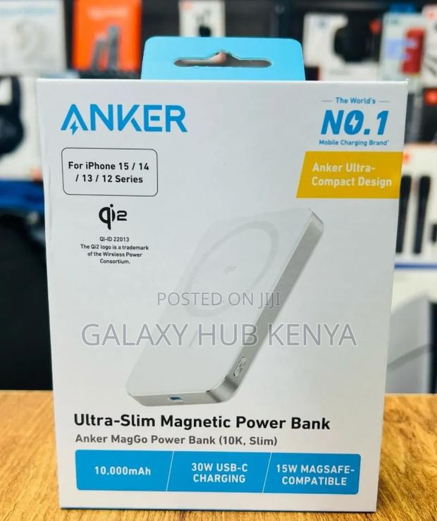 Anker Maggo Power Bank (Slim, Magsafe-Compatible)