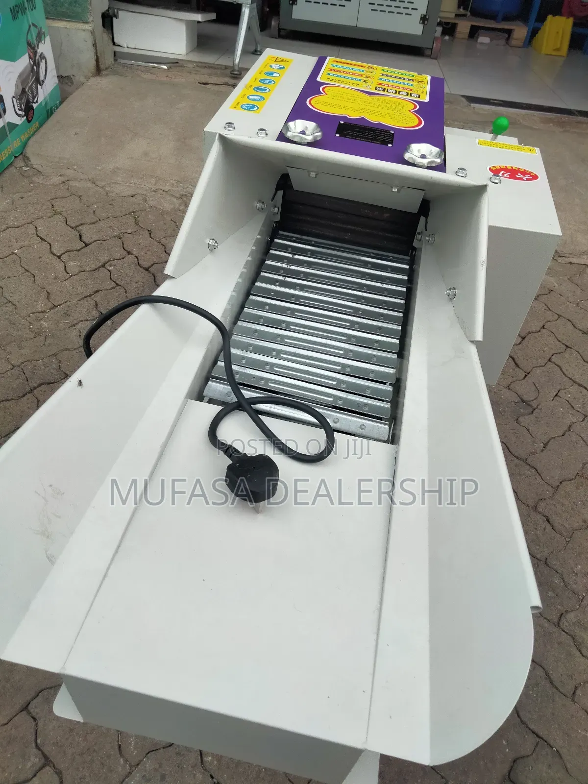 Electric Fodder Grinder Machine/Chaff Cutter~High Speed
