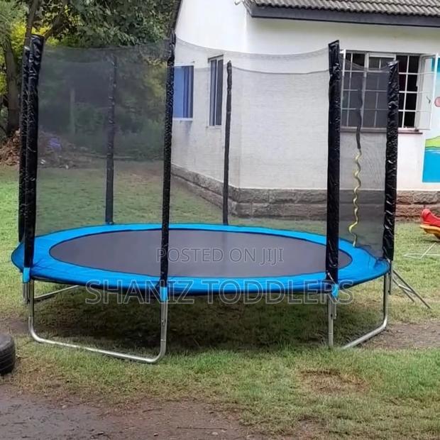 Securejump 12ft Outdoor Trampoline - main view