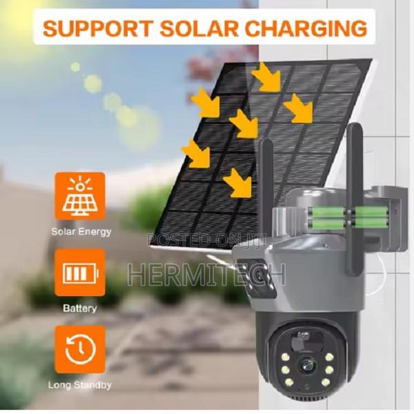 V380 Dual Lens Ip66 Waterproof Wifi Security Camera - main view