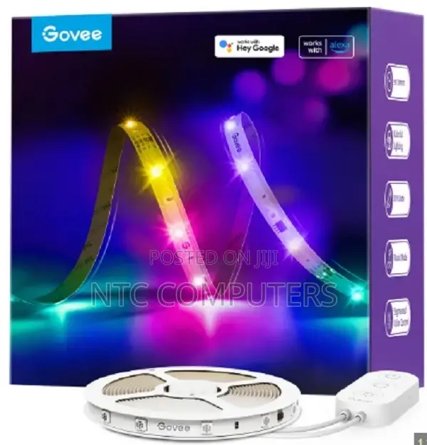 Govee Rgbic Wi-Fi + Bluetooth Led Strip Lights 10m