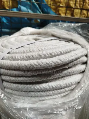 Ceramic Fiber Round Rope–14mm Diameter(Per Mtr)–Non-Asbestos